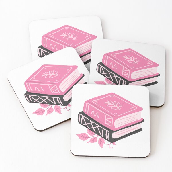 Item preview, Nature Book Stack Pink designed and sold by SketchValkyrie.