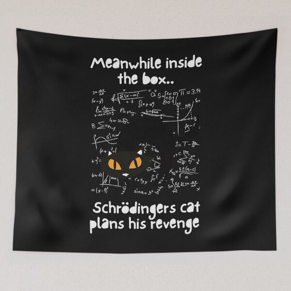 Item preview, Schrodingers Cat Revenge designed and sold by CUTEBLENDS.