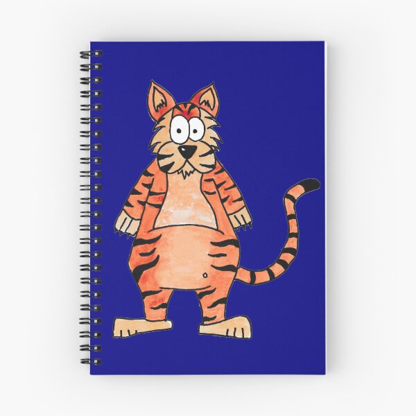 Item preview, The Scriptorium Tiger: Hand-Drawn Watercolour Tiger Cub Illustration designed and sold by Englandbear.