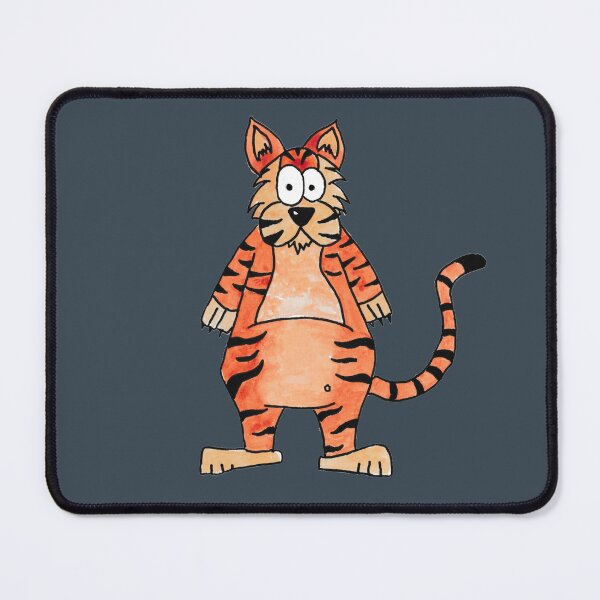Item preview, The Scriptorium Tiger: Hand-Drawn Watercolour Tiger Cub Illustration designed and sold by Englandbear.