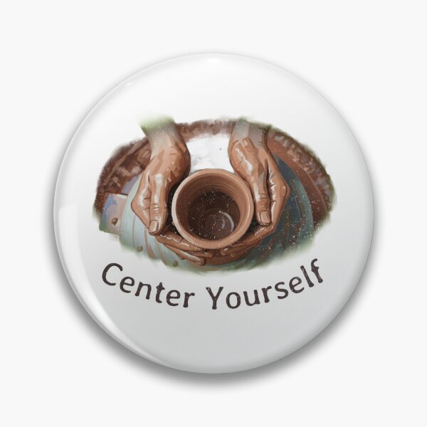 Item preview, Center Yourself Ceramic Pottery Lovers designed and sold by Sword In The Sand.