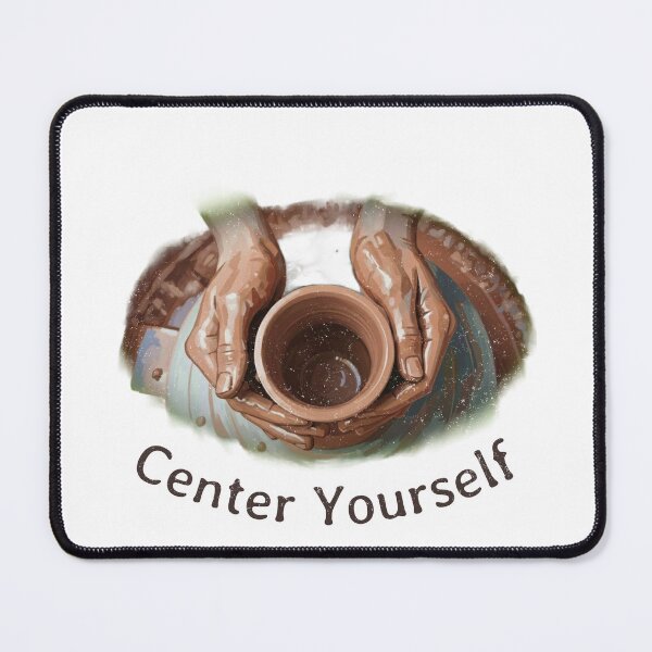 Item preview, Center Yourself Ceramic Pottery Lovers designed and sold by Sword In The Sand.