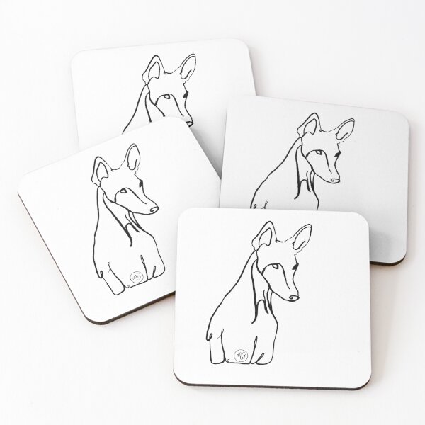 Item preview, Abstract Ibizan Hound  designed and sold by madisonGreimann.