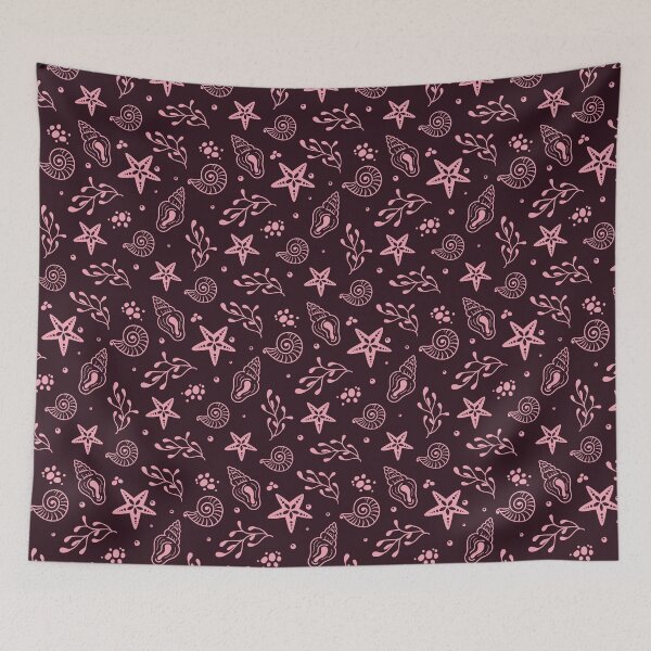 Item preview, Blush Ocean Seamless Pattern designed and sold by CosmoMagiclk.