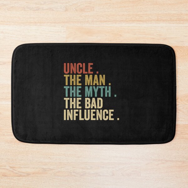 Item preview, Uncle The Man The Myth The Bad Influence Personalized Gift designed and sold by CUTEBLENDS.