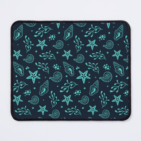 Item preview, Dark Ocean Seamless Sea Pattern designed and sold by CosmoMagiclk.