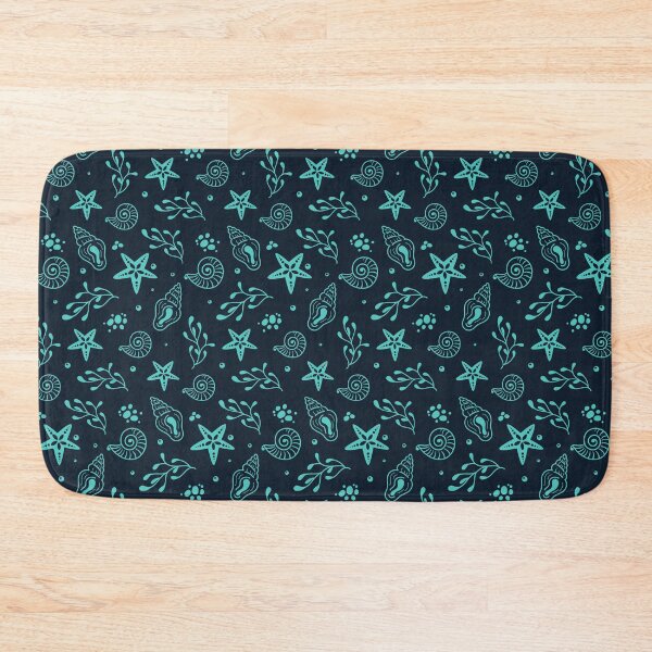 Item preview, Dark Ocean Seamless Sea Pattern designed and sold by CosmoMagiclk.