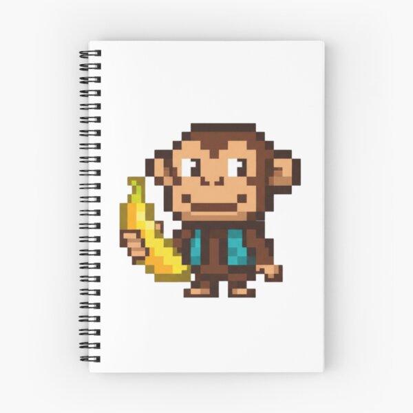 Item preview, Monkey player with a banana designed and sold by JonysCreativeDesigns.