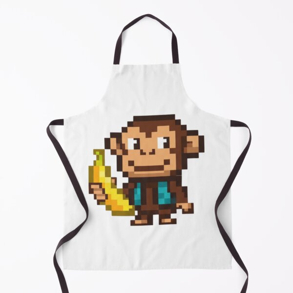 Item preview, Monkey player with a banana designed and sold by JonysCreativeDesigns.