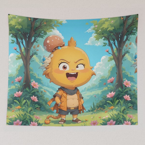 Item preview, Yellow Wonders Exploring Nature Childhood Adventures designed and sold by ART ATTACK ZONE.