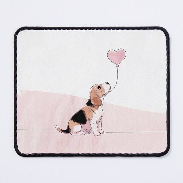 Item preview, Minimalist Balloon Beagle Love designed and sold by NeatThingLover.