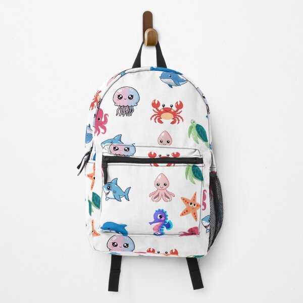 Item preview, Cute Kawaii Sea Creatures Sticker Pack – Ocean Animals for Kids & Classrooms designed and sold by Rose Collection Shop.