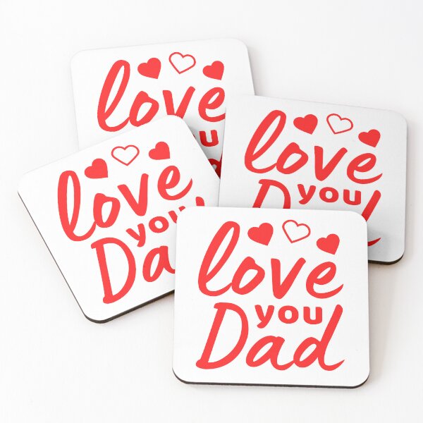 Item preview, Love you dad valentines Father day quote designed and sold by mysteriousquote.