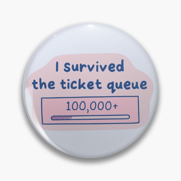Item preview, I Survived The Ticket Queue Funny Music Quotes designed and sold by winterpumpkin.