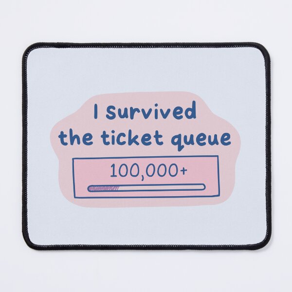 Item preview, I Survived The Ticket Queue Funny Music Quotes designed and sold by winterpumpkin.