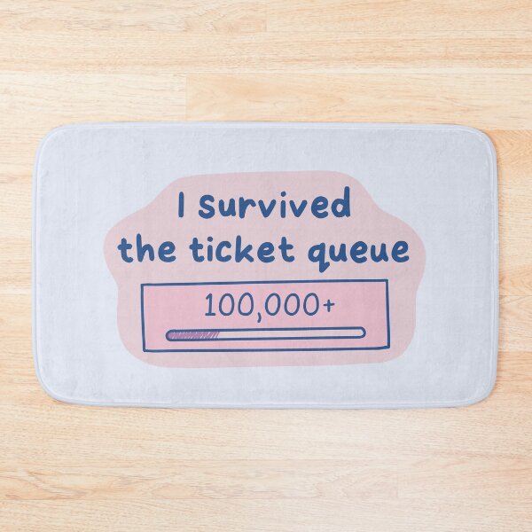 Item preview, I Survived The Ticket Queue Funny Music Quotes designed and sold by winterpumpkin.