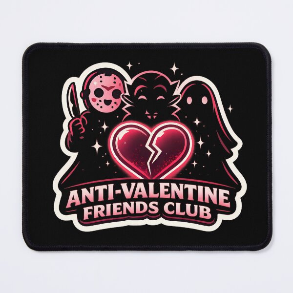 Item preview, Anti-Valentine Friends Club - Spooky Horror Monsters Broken Heart designed and sold by MukuMint.