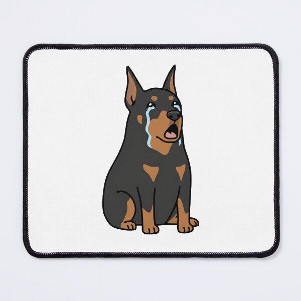 Item preview, Crying Doberman Meme designed and sold by WhatsupDawg.