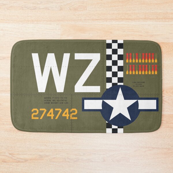 Item preview, USA P-47 Aircraft Markings designed and sold by VoodooCircus.