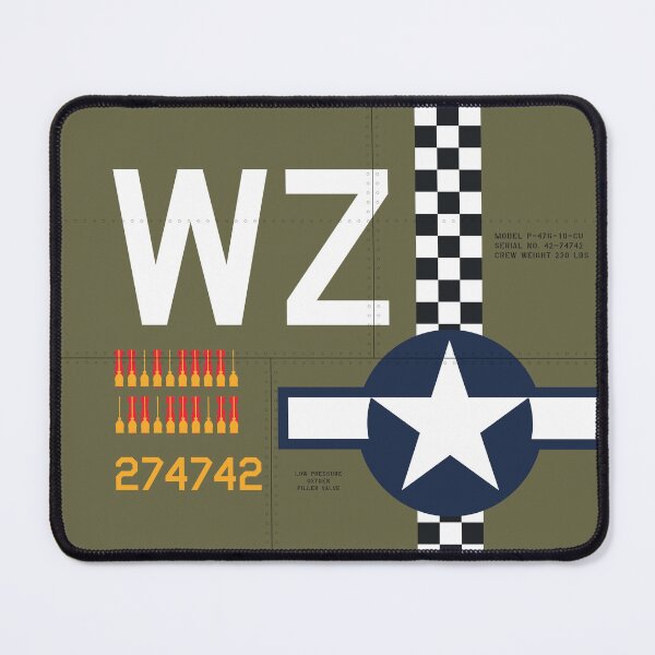 Item preview, USA P-47 Aircraft Markings designed and sold by VoodooCircus.