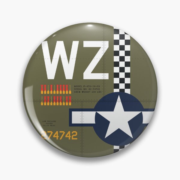 Item preview, USA P-47 Aircraft Markings designed and sold by VoodooCircus.