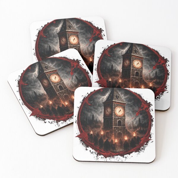Item preview, BOTC - A Blood splattered clocktower - Midnight Verdict designed and sold by creative-cub.