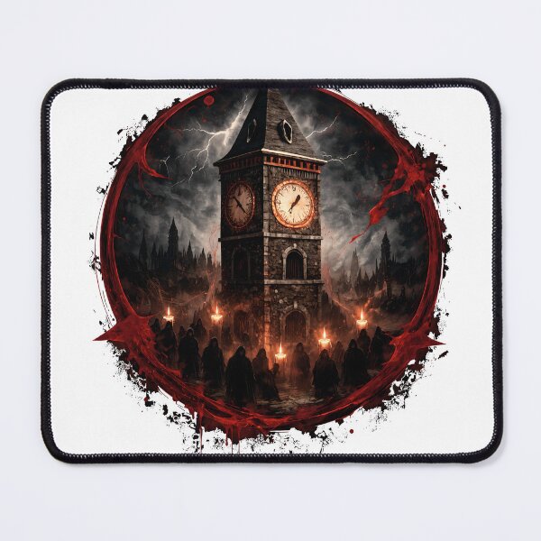 Item preview, BOTC - A Blood splattered clocktower - Midnight Verdict designed and sold by creative-cub.