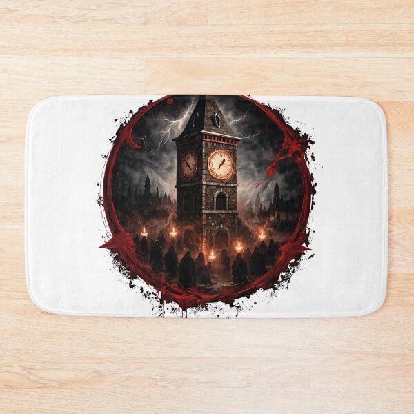Item preview, BOTC - A Blood splattered clocktower - Midnight Verdict designed and sold by creative-cub.