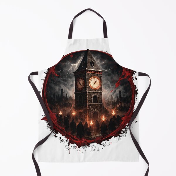 Item preview, BOTC - A Blood splattered clocktower - Midnight Verdict designed and sold by creative-cub.