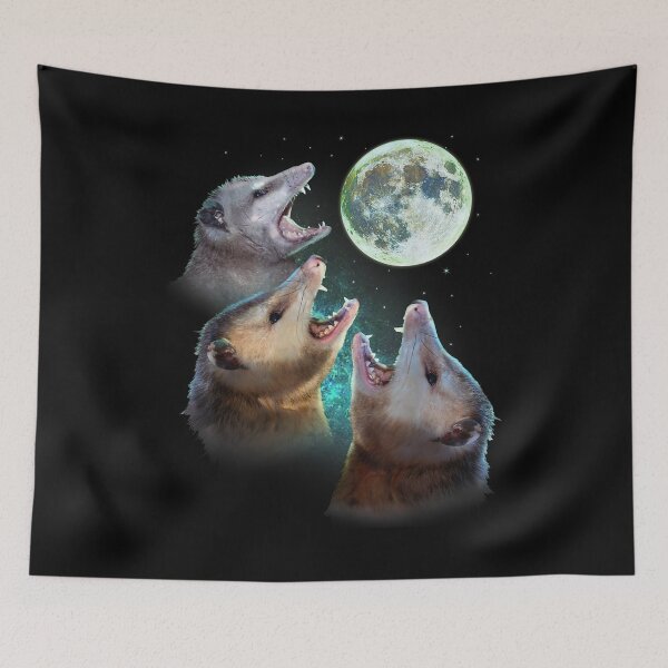 Item preview, Three Opposum Moon with 3 Possums and Dead Moon Costume  , Opossum Gift For Mom Dad Kids designed and sold by Opossum GIFT ★★★★★.