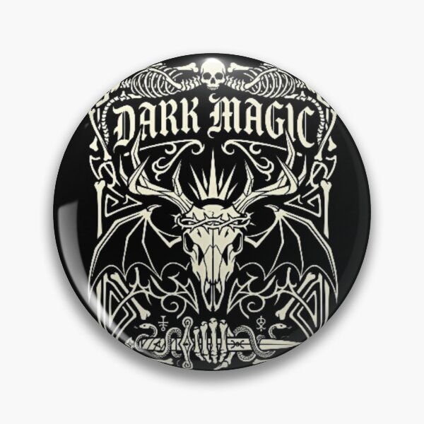 Item preview, Dark Magic Gothic Occult Skull Art designed and sold by Witch Queen Clothing.