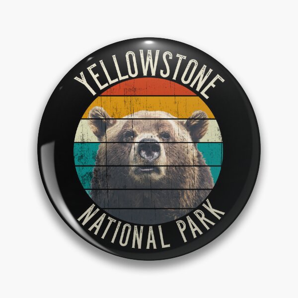 Item preview, Yellowstone National Park Grizzly Bear designed and sold by Carl's Clothing.