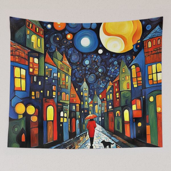 Item preview, The Street of many colours designed and sold by George Hutton Hunter.