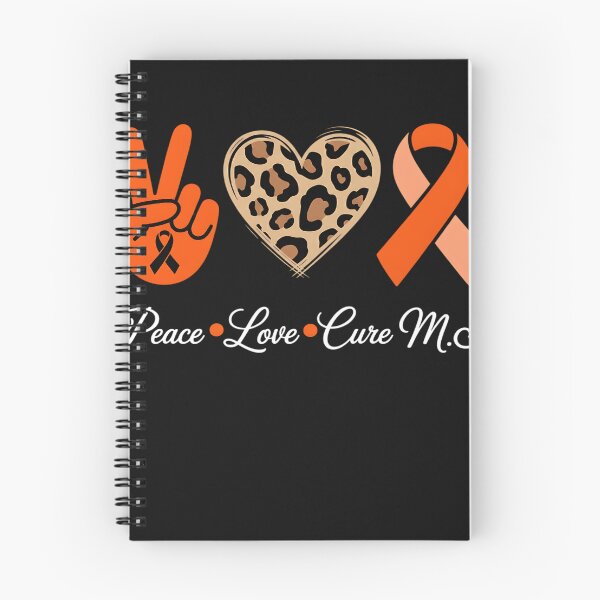 Item preview, Multiple Sclerosis Awareness Peace Love Cure MS Men Women Kids designed and sold by clothesy7.