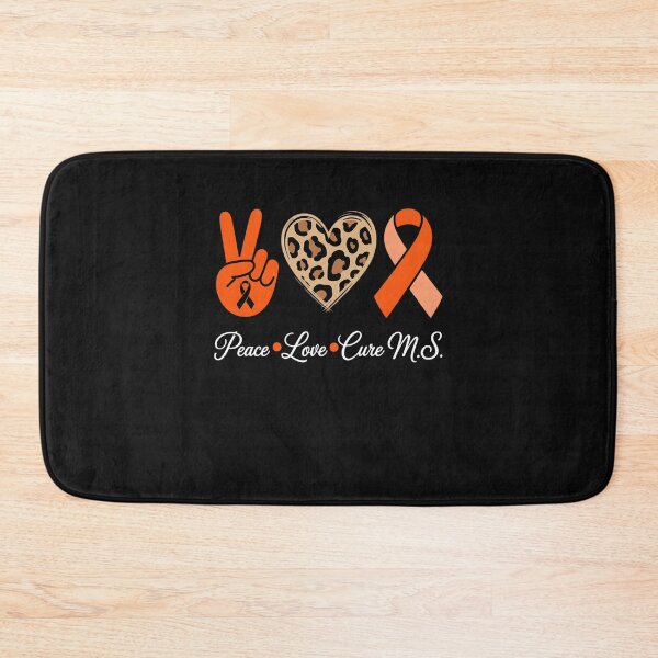 Item preview, Multiple Sclerosis Awareness Peace Love Cure MS Men Women Kids designed and sold by clothesy7.