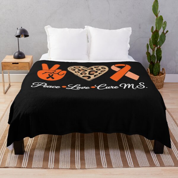 Item preview, Multiple Sclerosis Awareness Peace Love Cure MS Men Women Kids designed and sold by clothesy7.