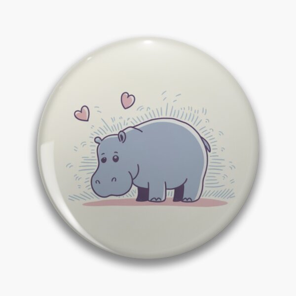 Item preview, Hippo-Sized Valentine Hug designed and sold by NeatThingLover.