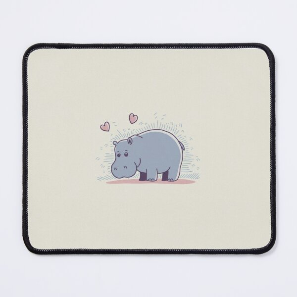 Item preview, Hippo-Sized Valentine Hug designed and sold by NeatThingLover.
