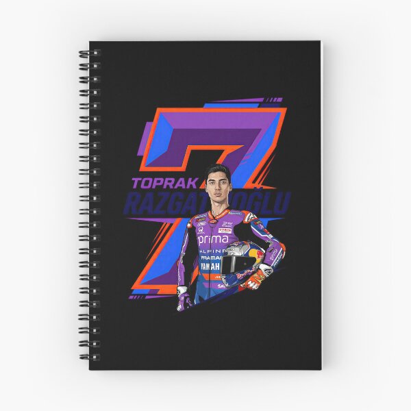 Item preview, Toprak 7 MotoGP Dynamic Racing Motorcycle Art designed and sold by enzoade.