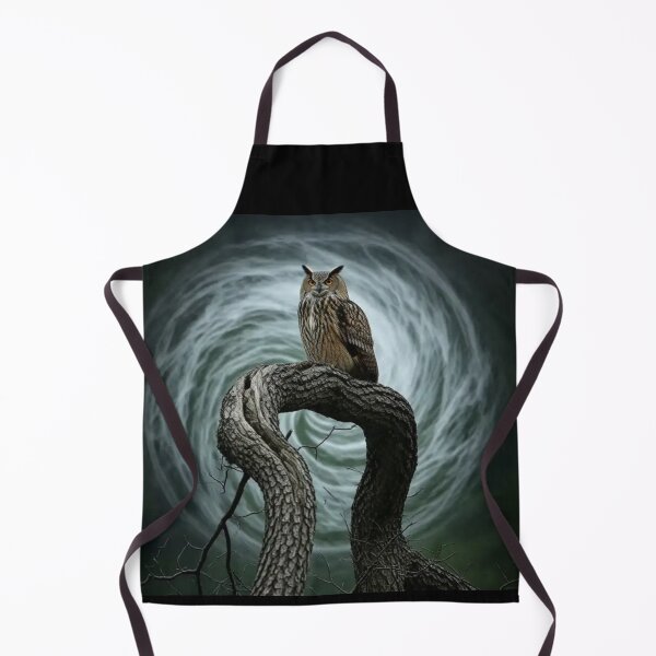 Item preview, Mystic Owl – Surreal Vortex Illustration designed and sold by Dogandesighn.