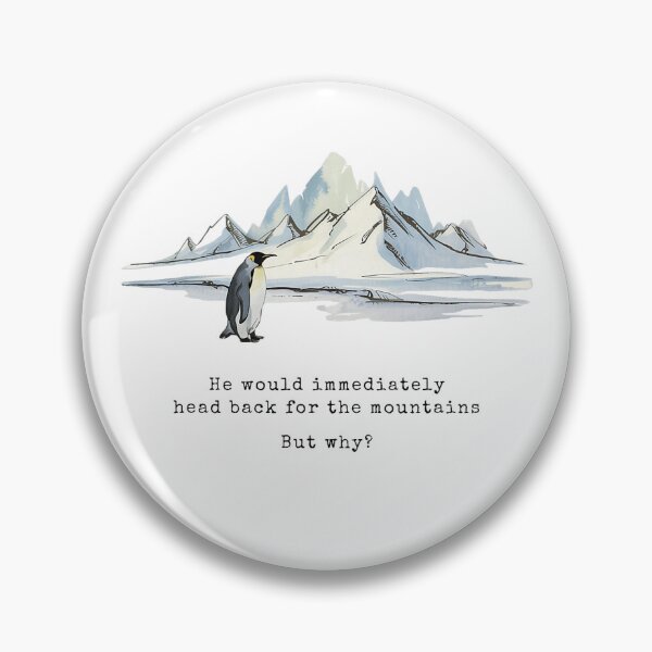 Item preview, Lonely Penguin Antarctic Wilderness Art designed and sold by Michasstuckey.