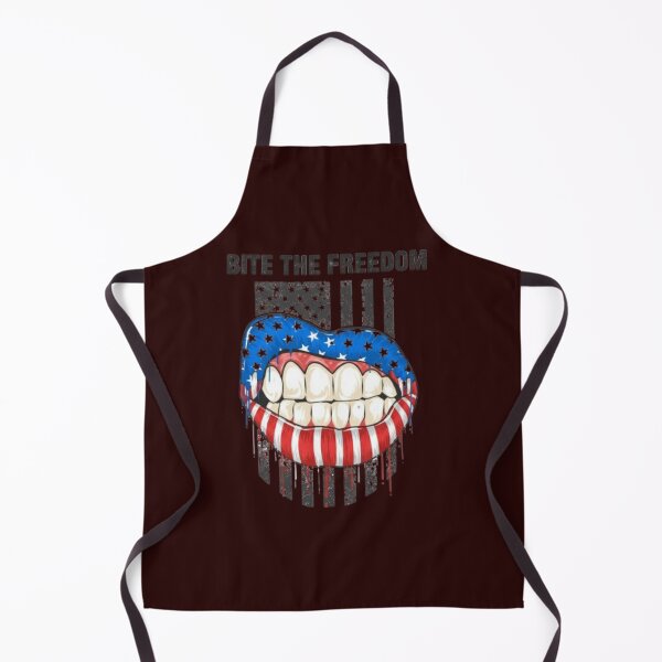 Item preview, Bite The Freedom - American Flag Mouth designed and sold by zbigniewcz.