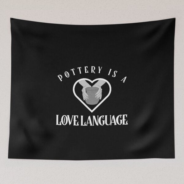Item preview, Pottery Is A Love Language designed and sold by Sword In The Sand.