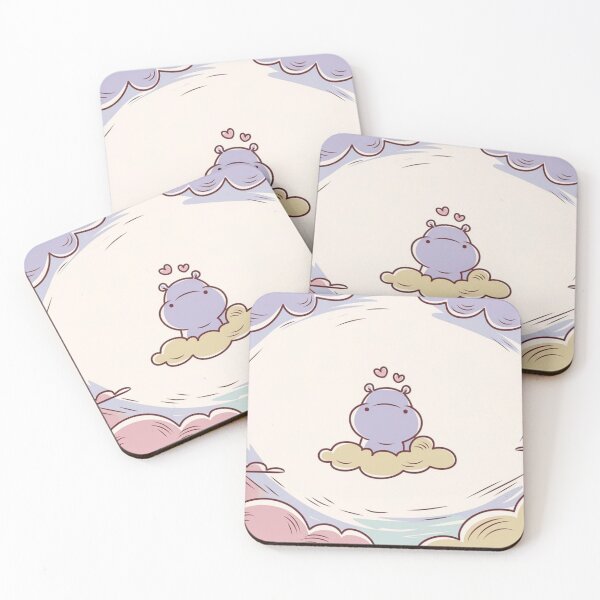 Item preview, Tiny Hippo Big Affection designed and sold by NeatThingLover.