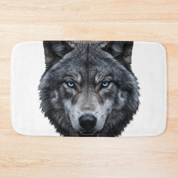 Item preview, Alpha Wolf Portrait – Powerful Wildlife Artwork designed and sold by NeoTeeFusion.