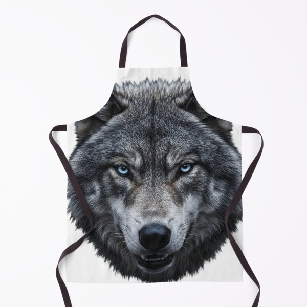 Item preview, Alpha Wolf Portrait – Powerful Wildlife Artwork designed and sold by NeoTeeFusion.