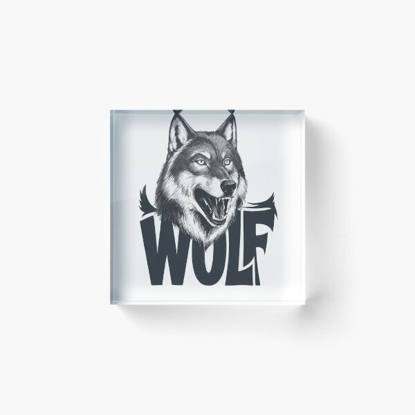 Artikelvorschau, Wolf, gefährlich, bedrohlich entworfen und verkauft von POL1072.