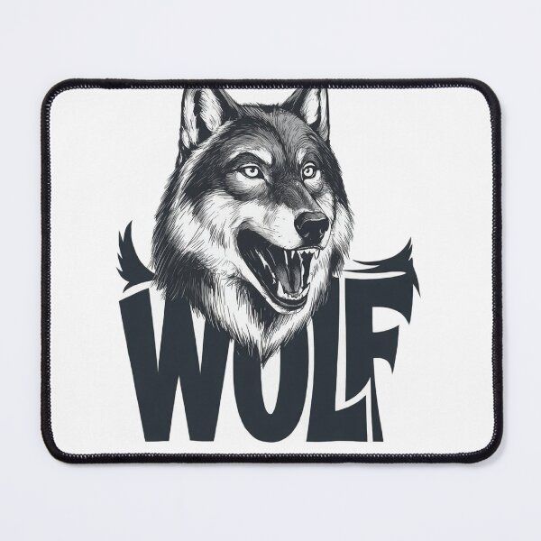 Artikelvorschau, Wolf, gefährlich, bedrohlich entworfen und verkauft von POL1072.