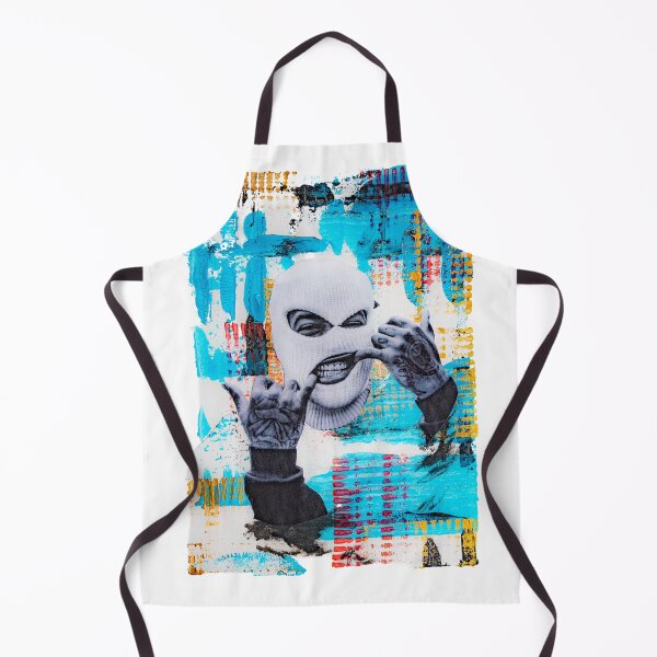 Item preview, Skimask Gangster Acrylic Collage designed and sold by Desolat23.