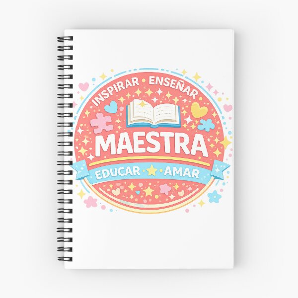 Item preview, Maestra Regalo – Inspirar, Enseñar y Amar | Cute Teacher Design designed and sold by loccotown168.